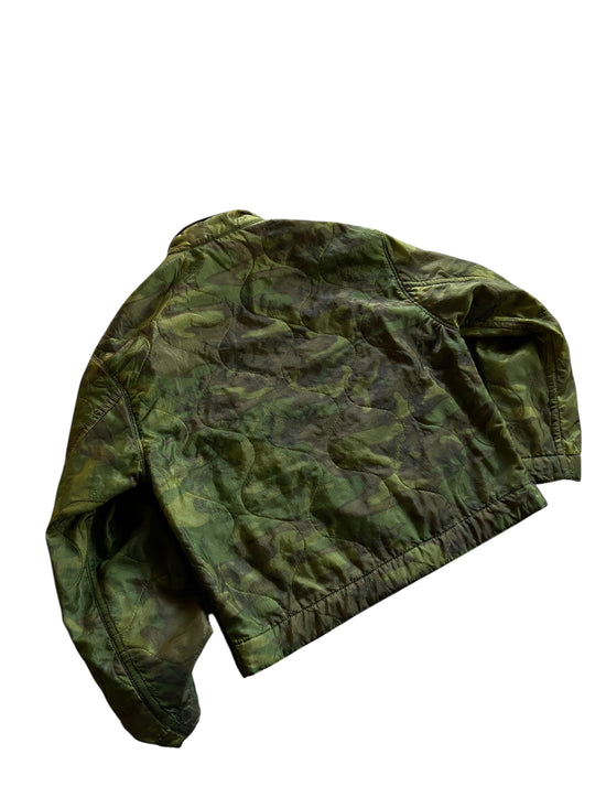 david turner CAMO PONCHO LINER JACKET Sz M/L