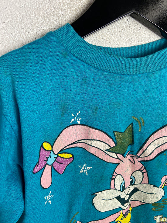 VTG Tiny Toon Adventures Kids Sweater Sz Youth Small