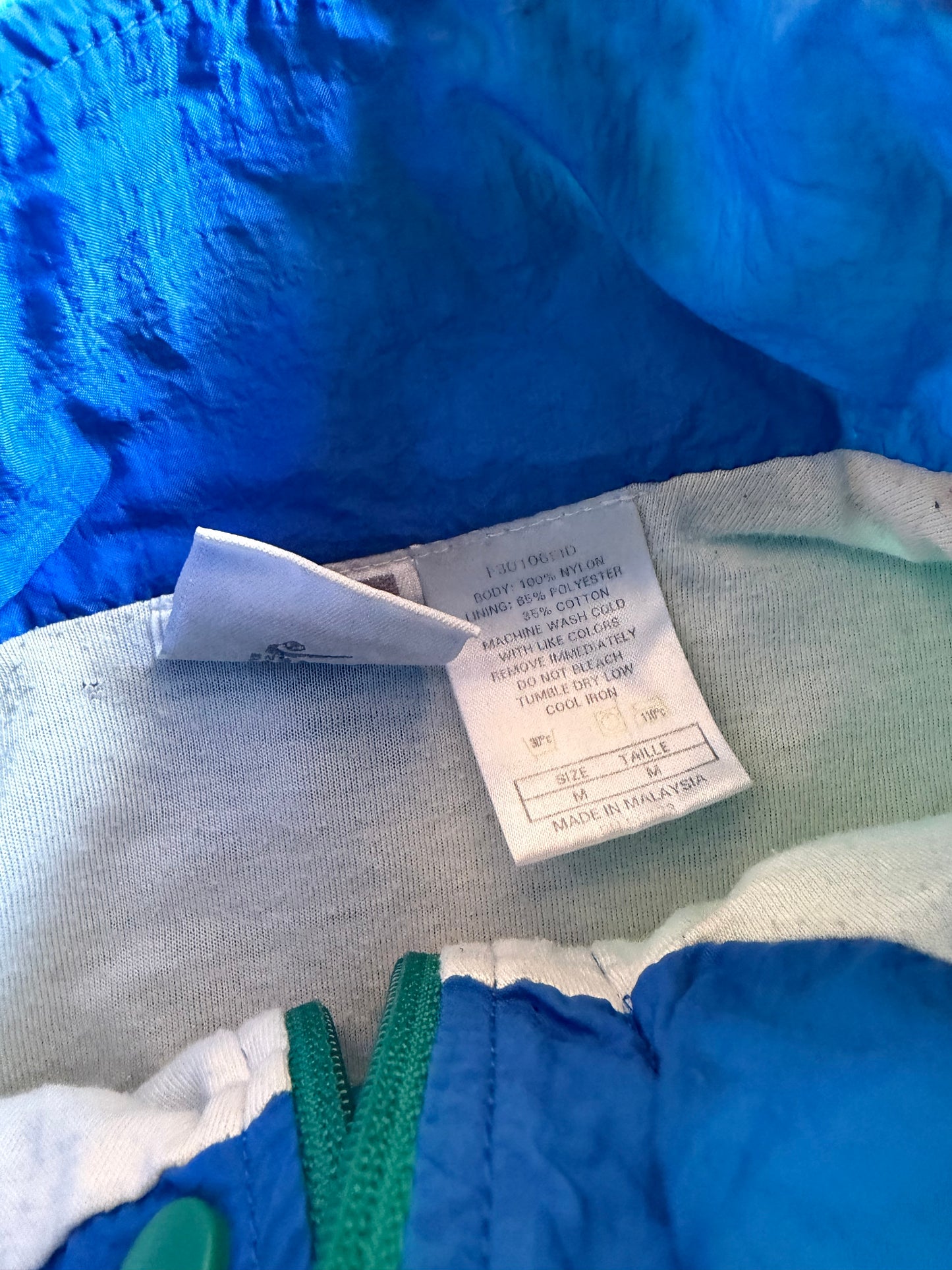 VTG Nike Blue/Teal Windbreaker Jacket Sz M