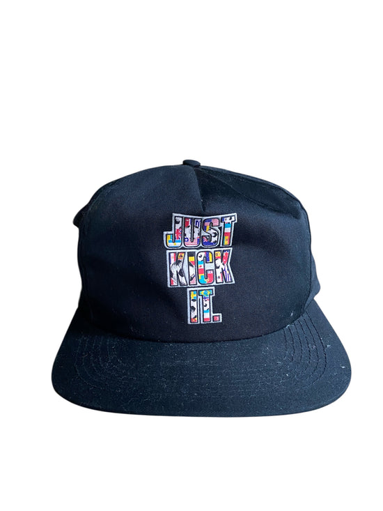 VTG Adidas Just Kick It Hard 1992 Sample Hat