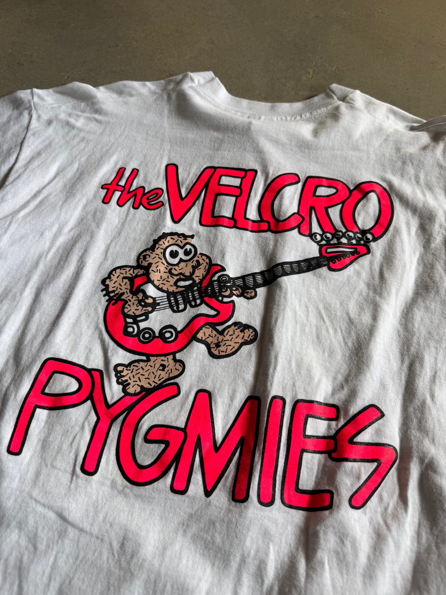 VTG The Velcro Pygmies Shirt Sz XL