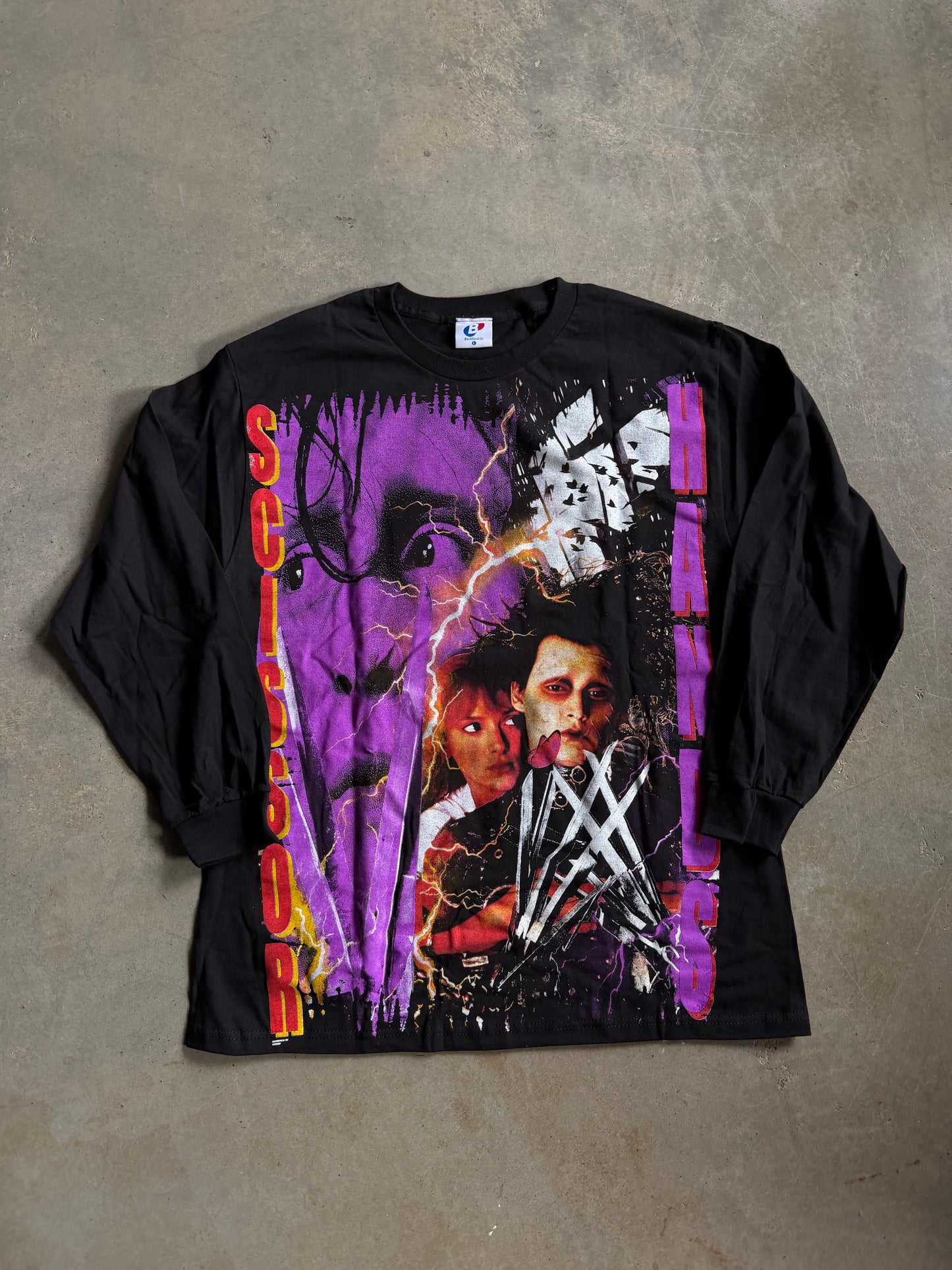 Backstock Co. Scissor Hands L/S Tee