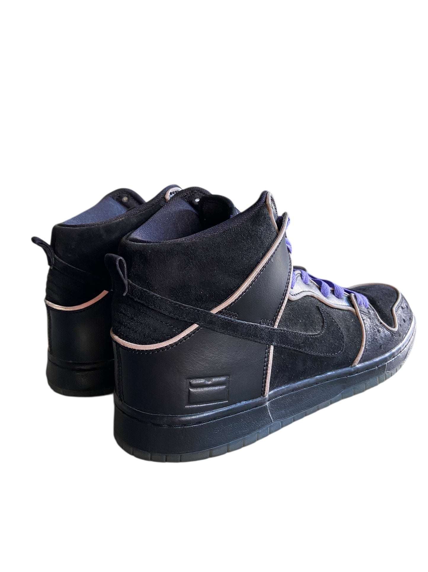 Preowned Nike SB Dunk High Purple Box Sz 12M/13.5W