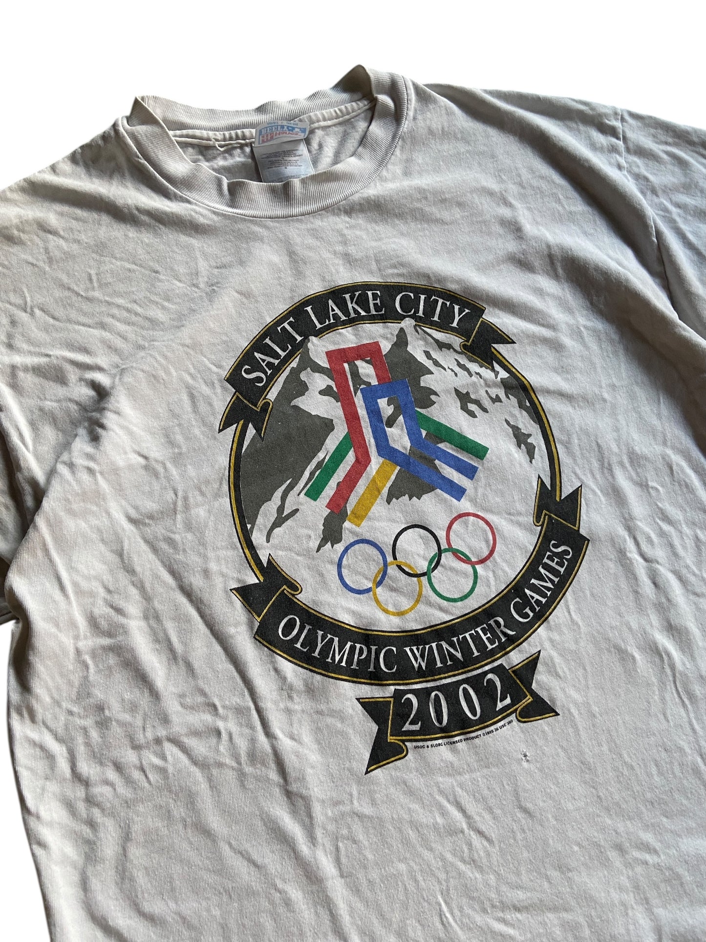 VTG Olympics 2002 Salt Lake City Tee Sz L/XL