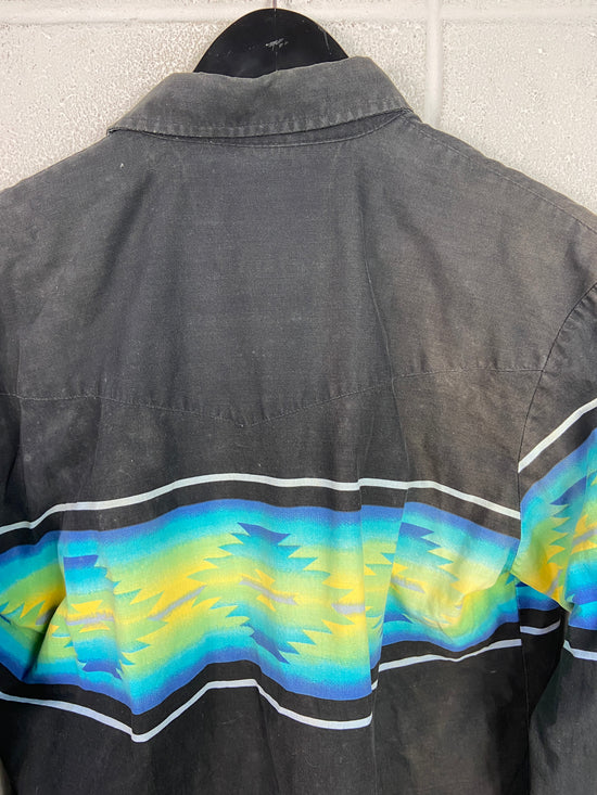 VTG Roper Western Pearlsnap L/S Shirt Sz XL
