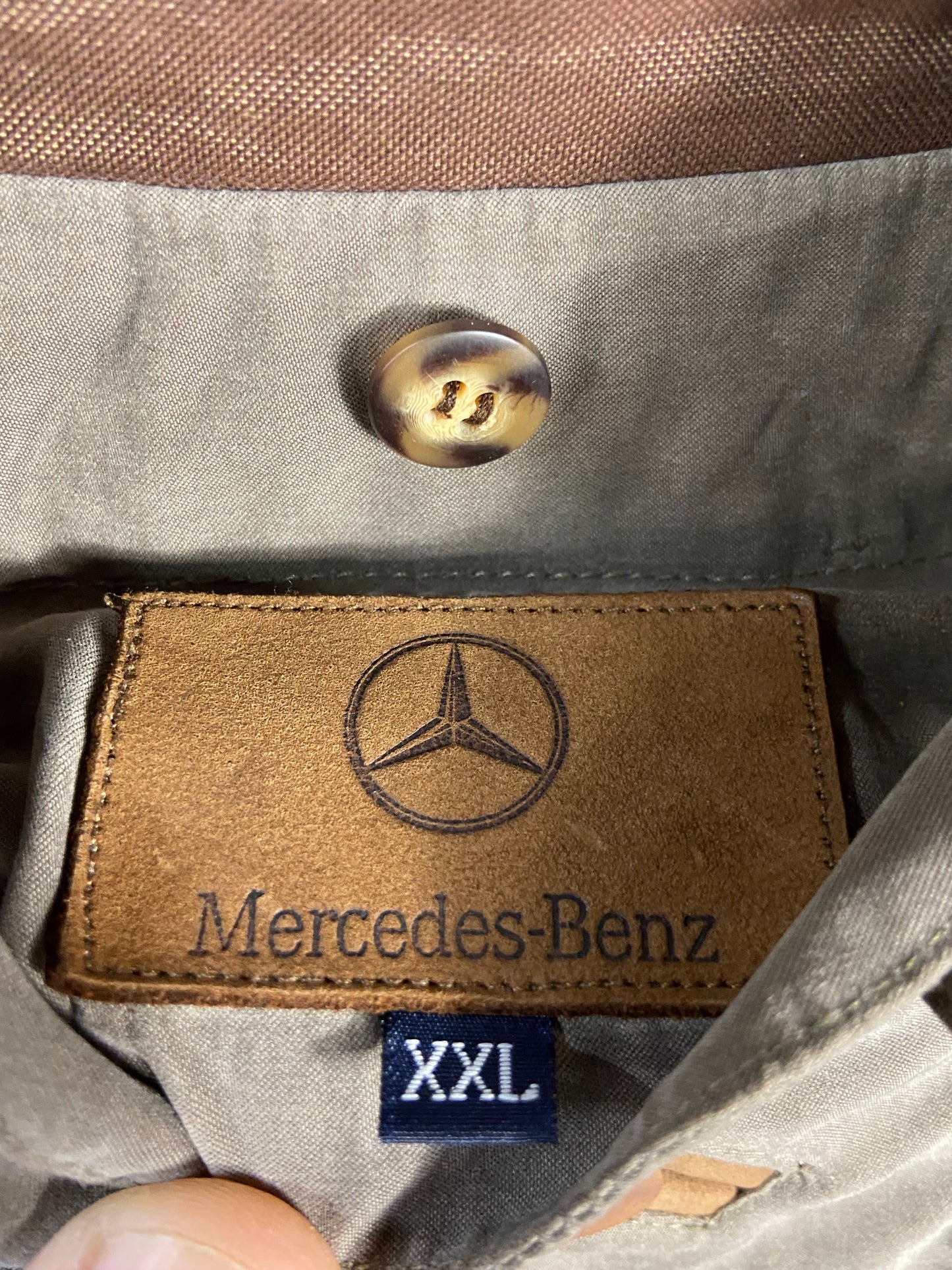 VTG Mercedes Benz Chore Rain Jacket Sz XXL