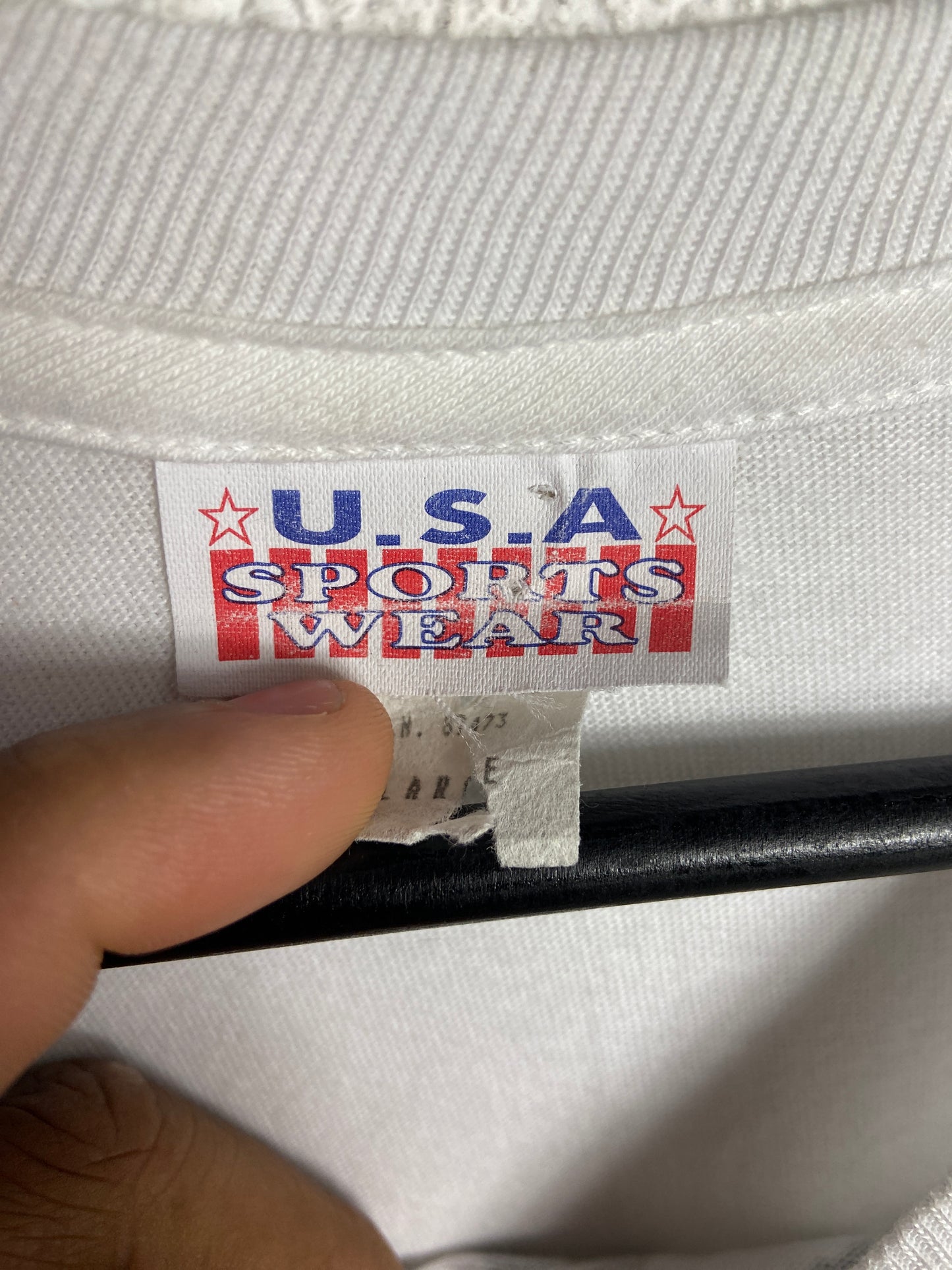 VTG Nascar USA Speed Racer Tee Sz Large