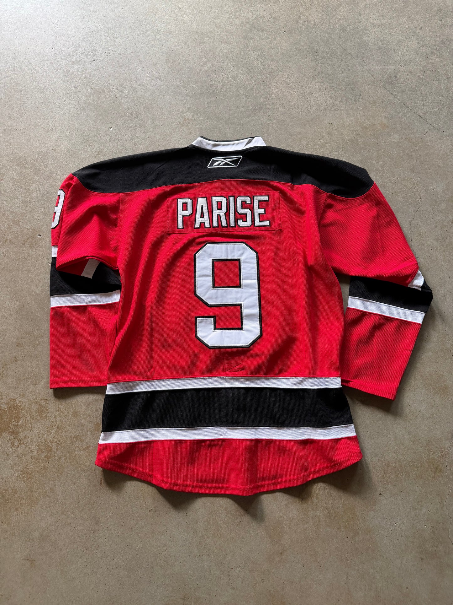 New Jersey Devils Zach Parise Authentic Reebok Hockey Jersey Sz 52