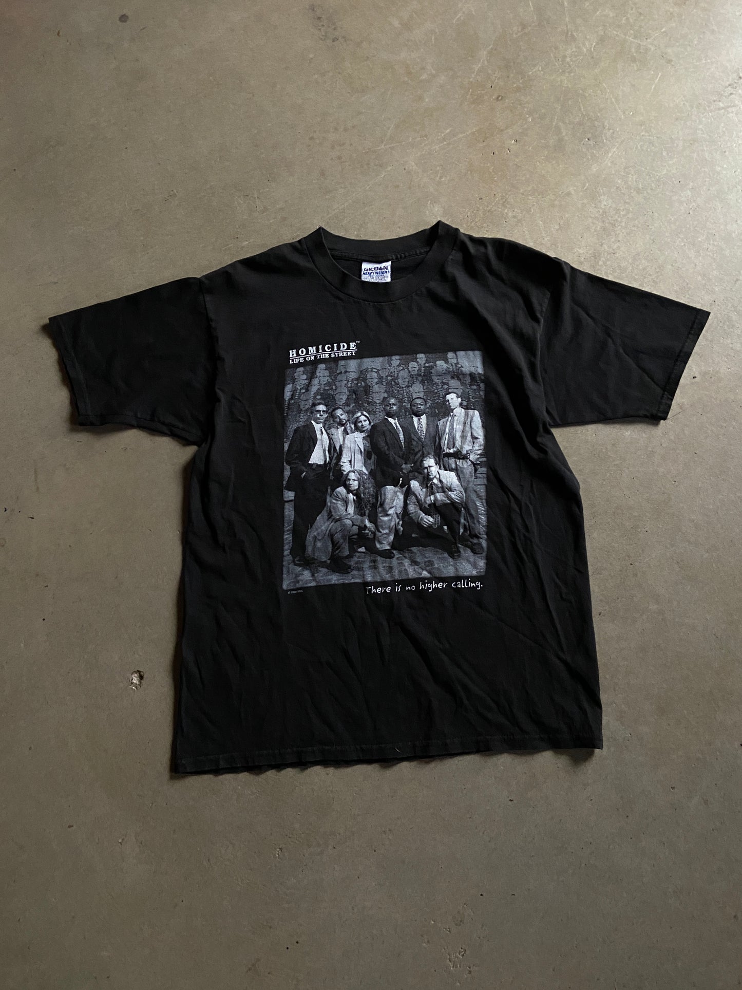 VTG Homicide Life On The Street Promo Tee Sz L