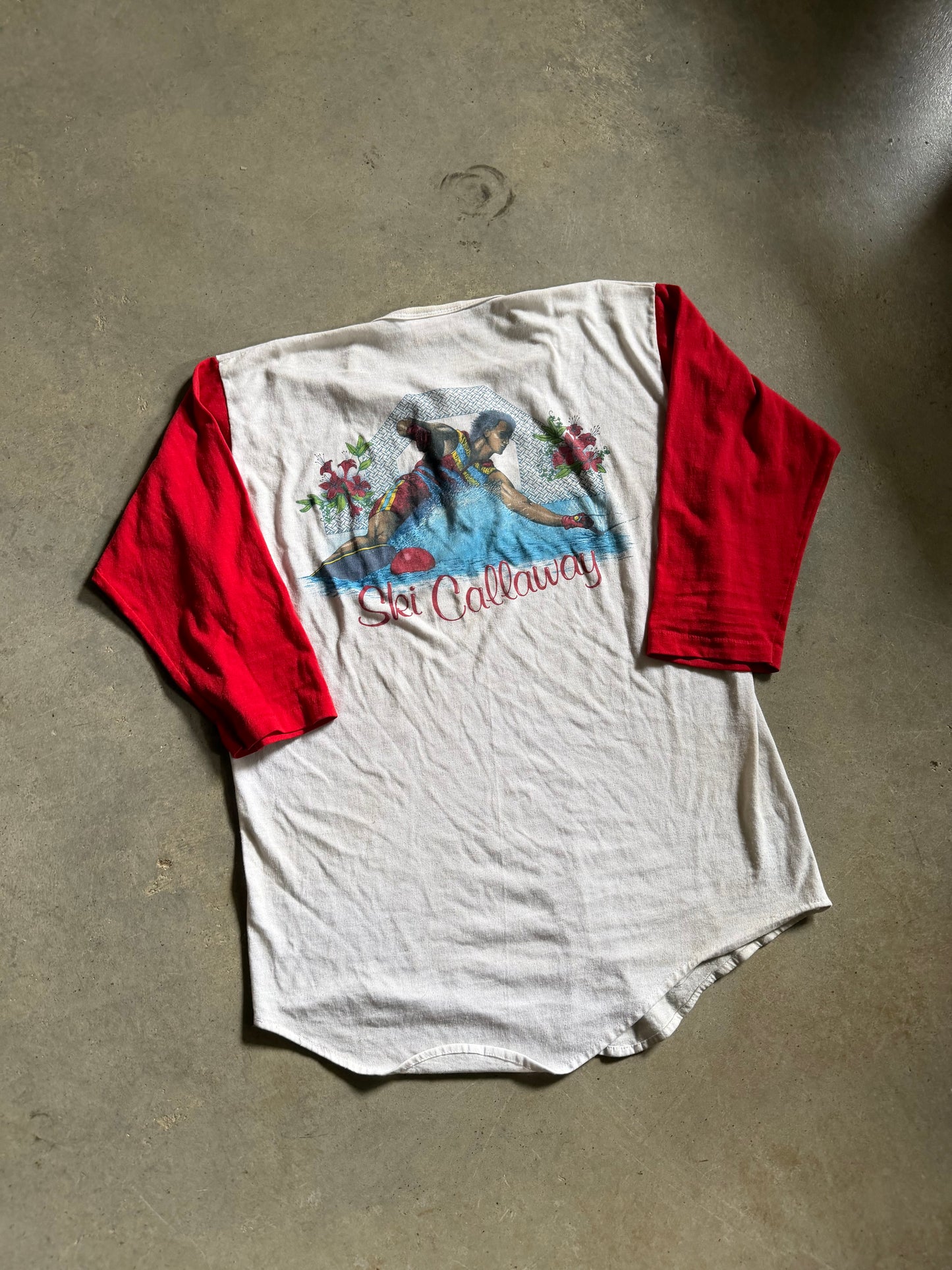 VTG Ski Callaway 1/2 Sleeve Tee Sz M/L