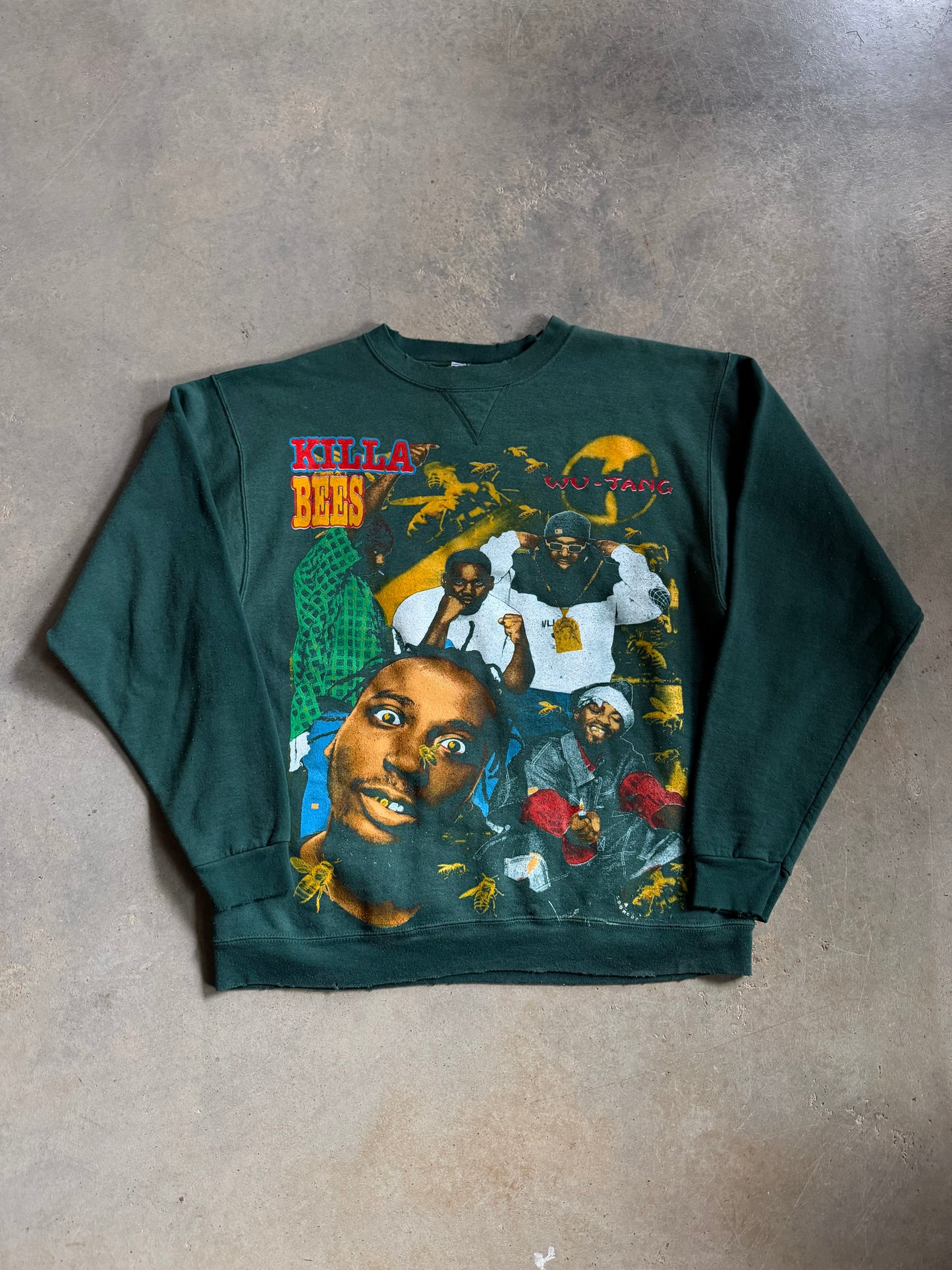 Backstock Co Wutang Vintage Sweatshirt Sz XL