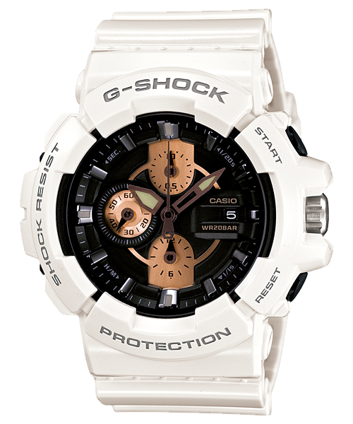 2012 G-Shock GAC-100RG-7A "White" Watch