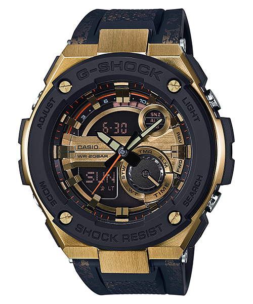 2016 G-Shock GST-200CP-9A "Black/Gold" Watch
