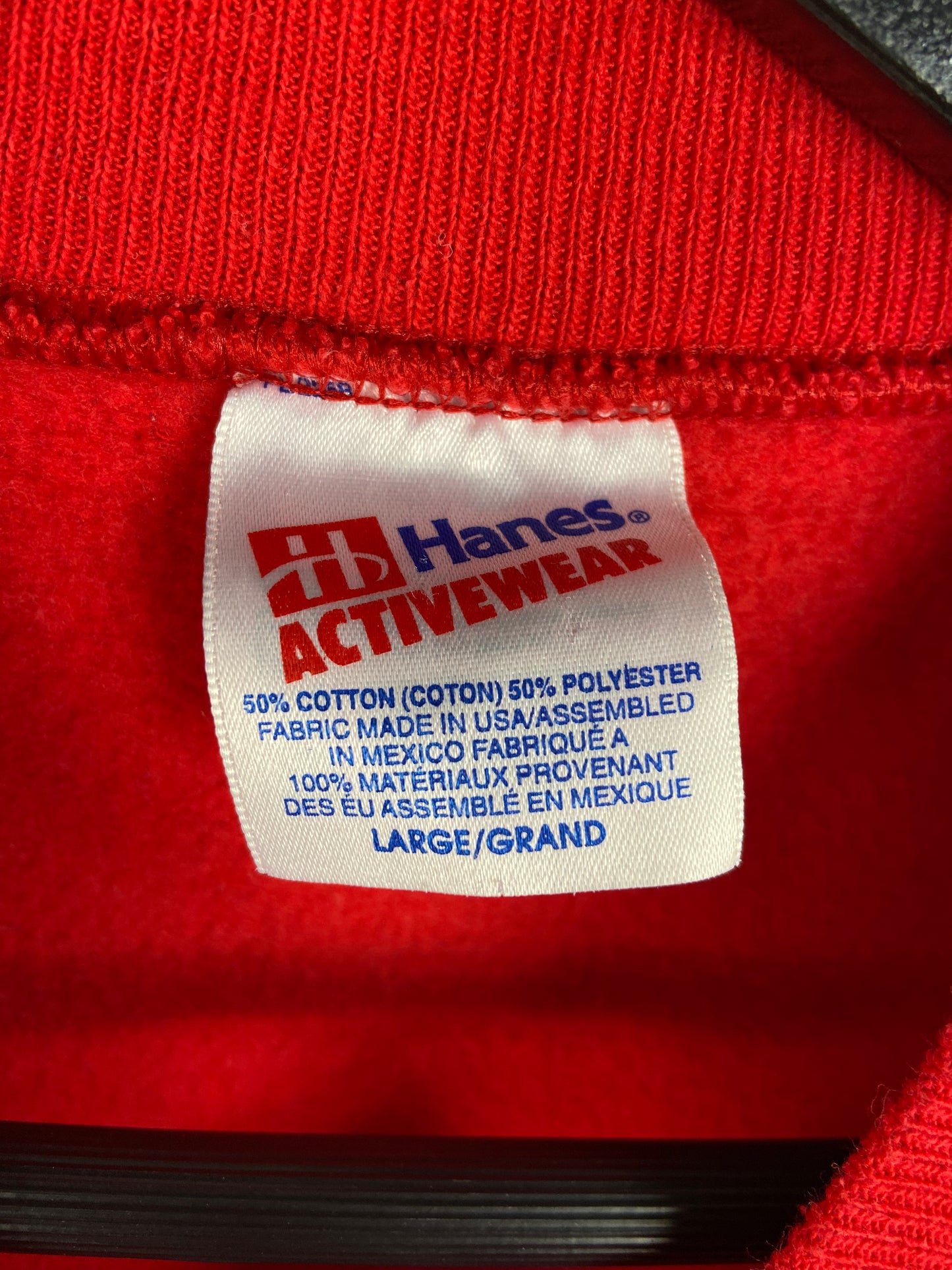 VTG Chicago Bulls Red Crewneck Sz L