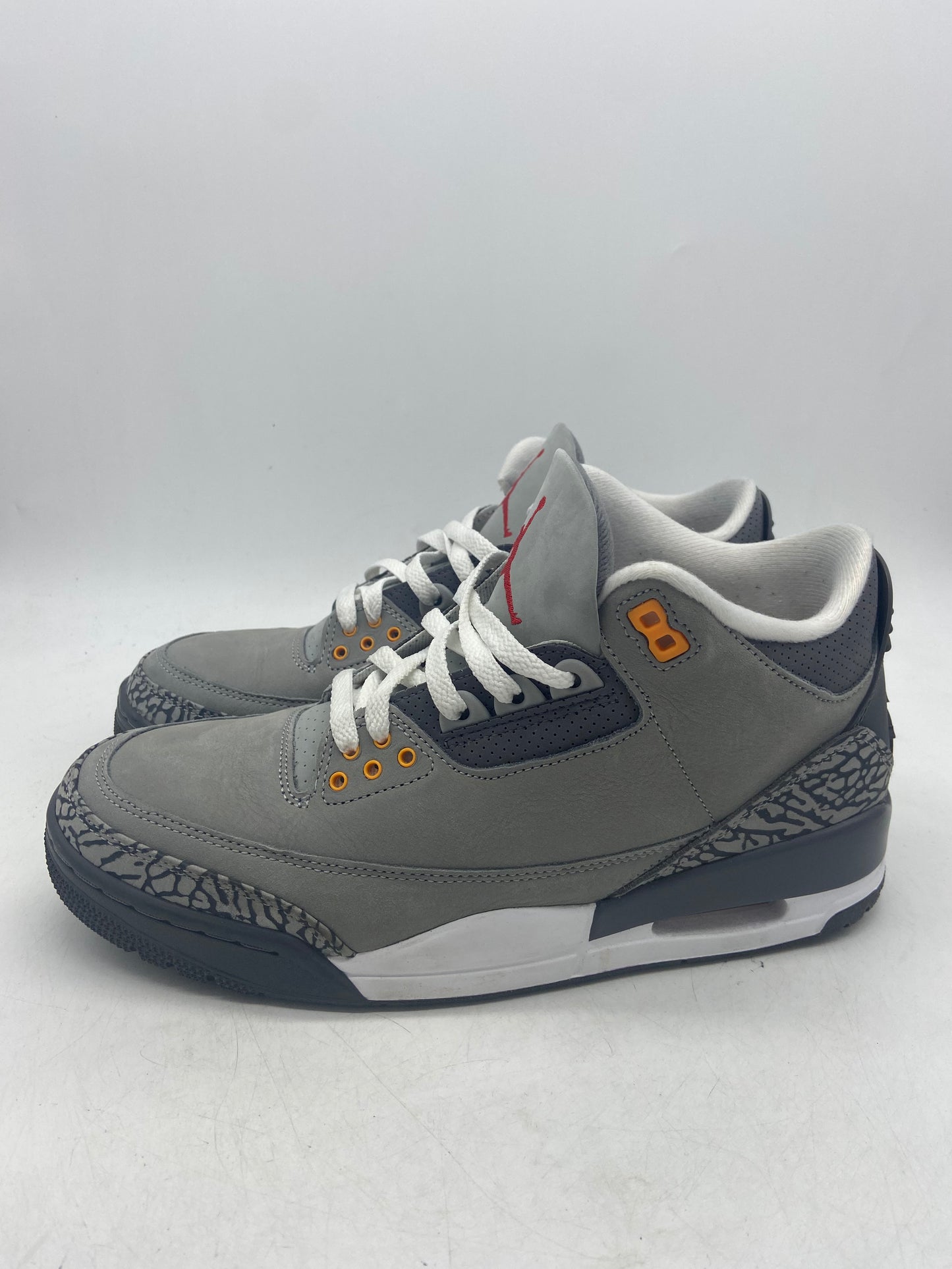 Preowned Air Jordan 3 Cool Grey Sz 9M/10.5W CT8532-012