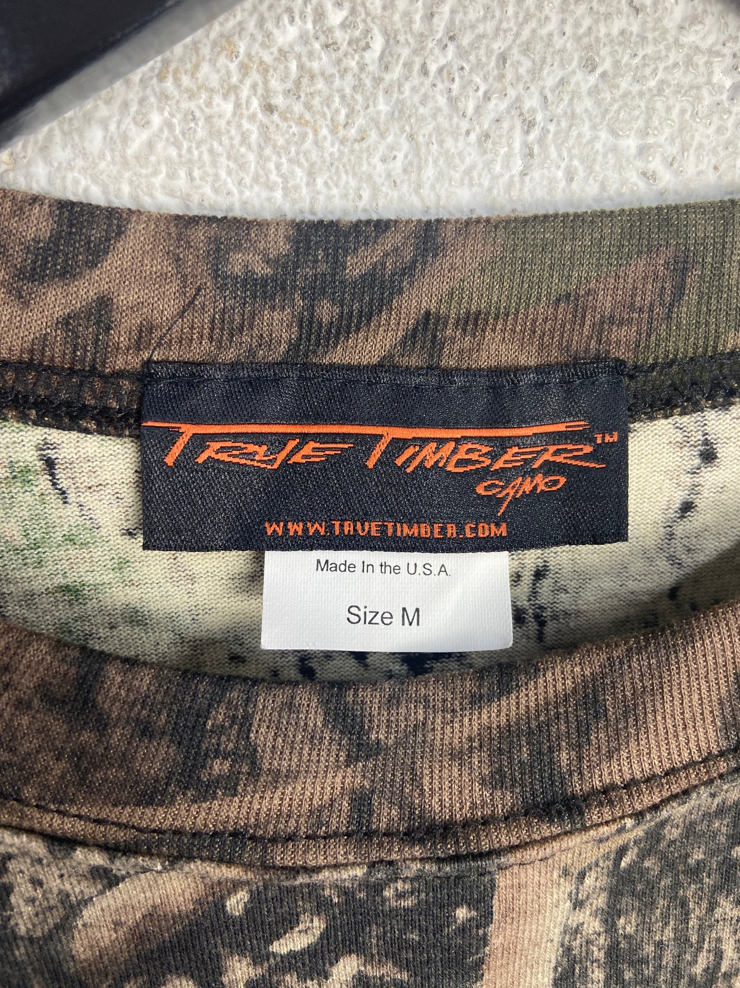 VTG Camo True Timber L/S Shirt Sz M