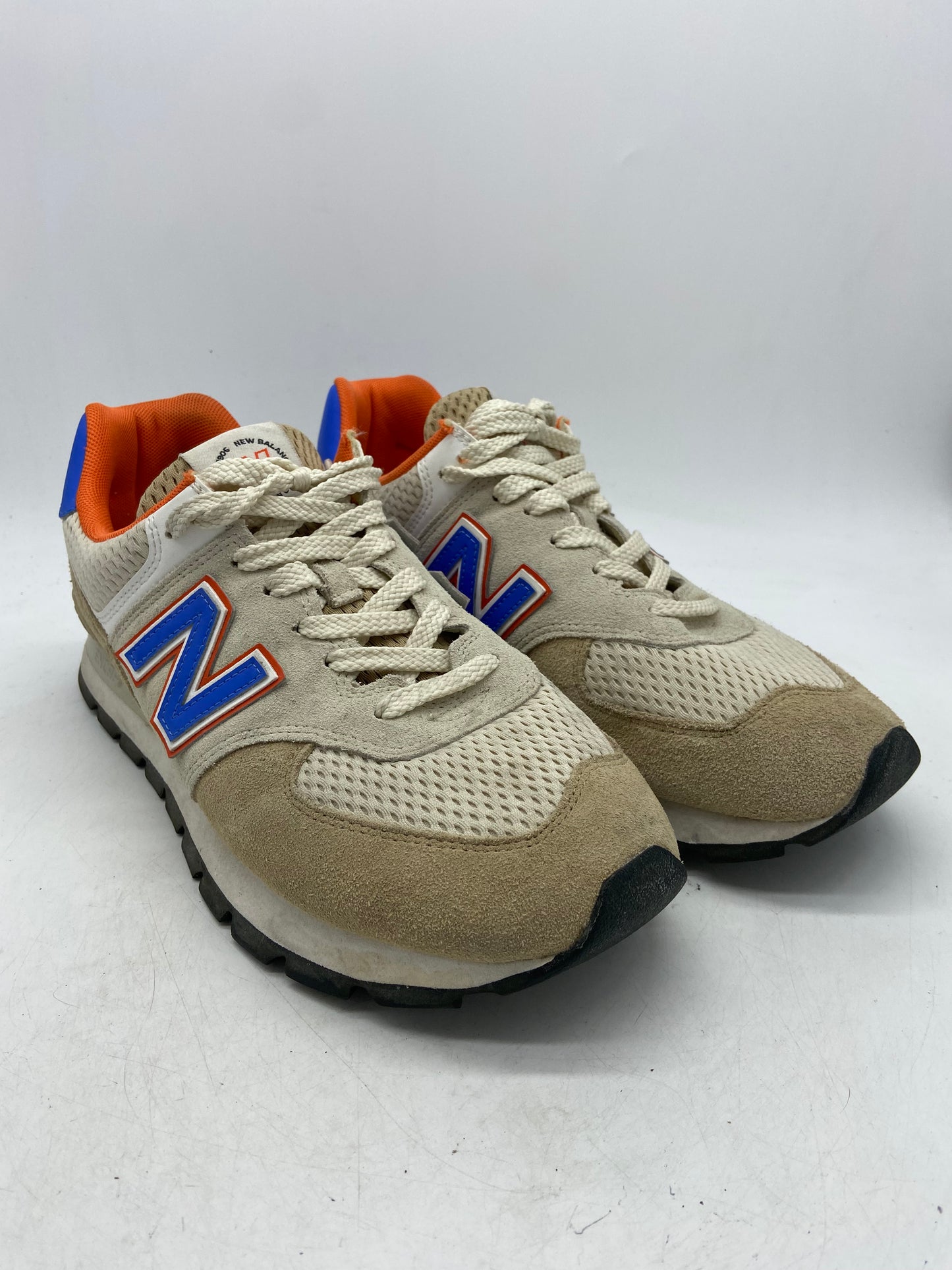 Preowned New Balance 574 Rugged Sand/Purple Sz 11M/12.5W ML574-DW2