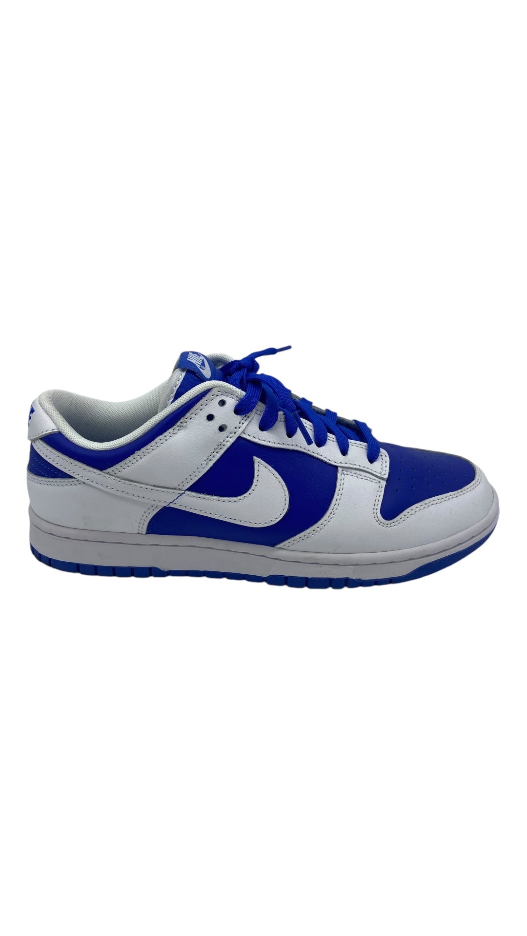 Preowned Nike Dunk Low Racer Blue White Sz 9.5M/11W DD1391-401