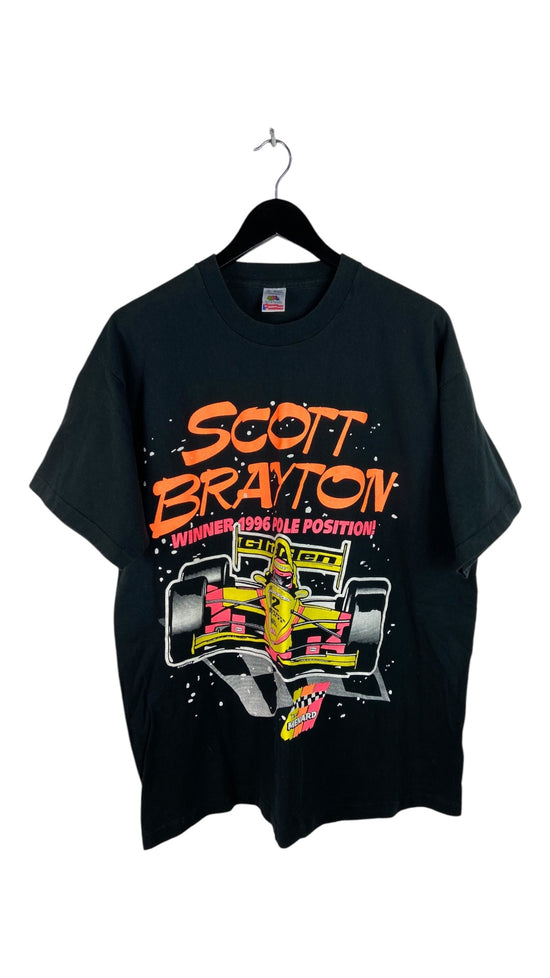 VTG Scott Brayton Winner '96 Pole Position Tee Sz XL