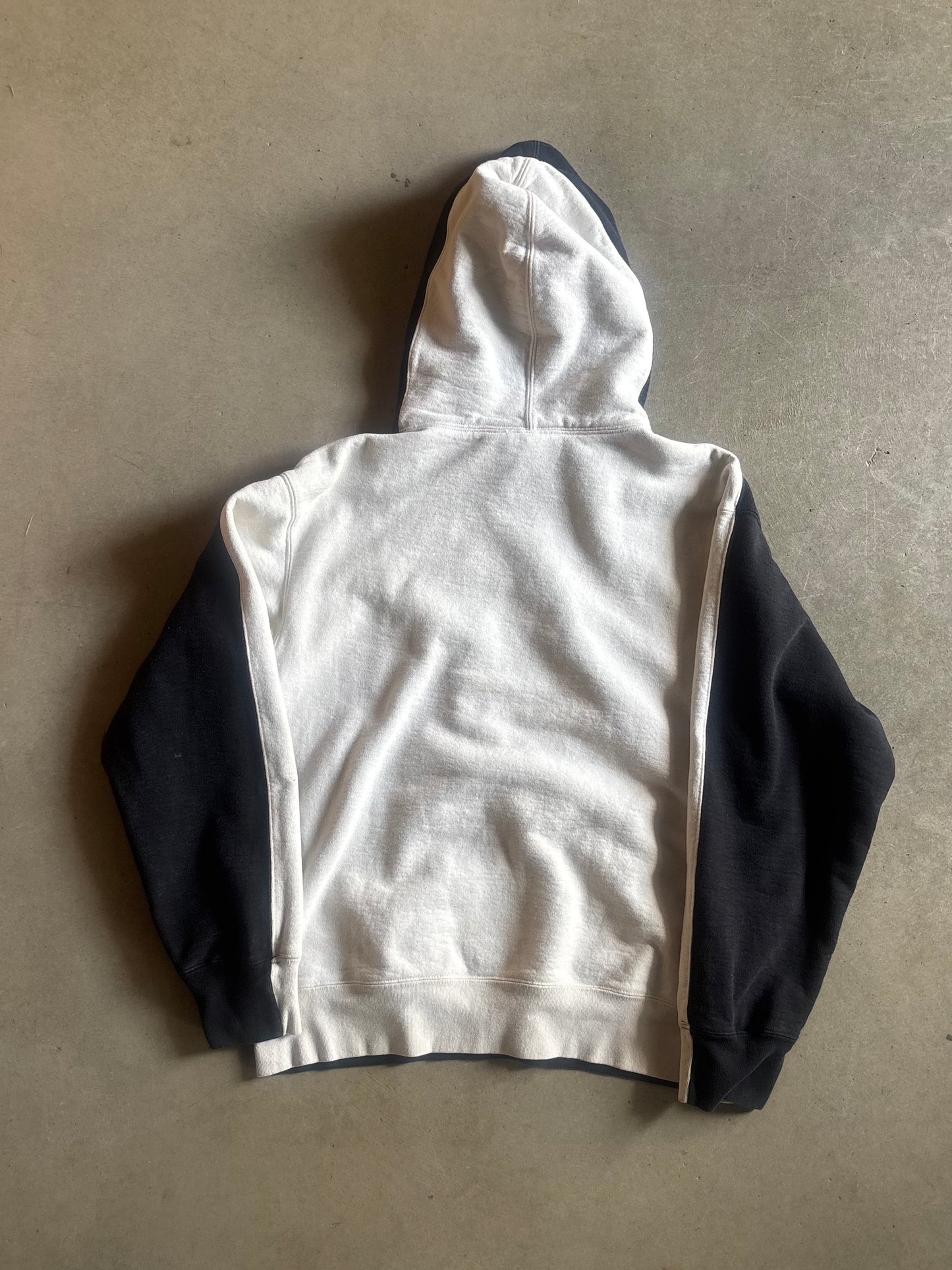 Supreme Two Tone Big S Embroidered Hoodie Sz M