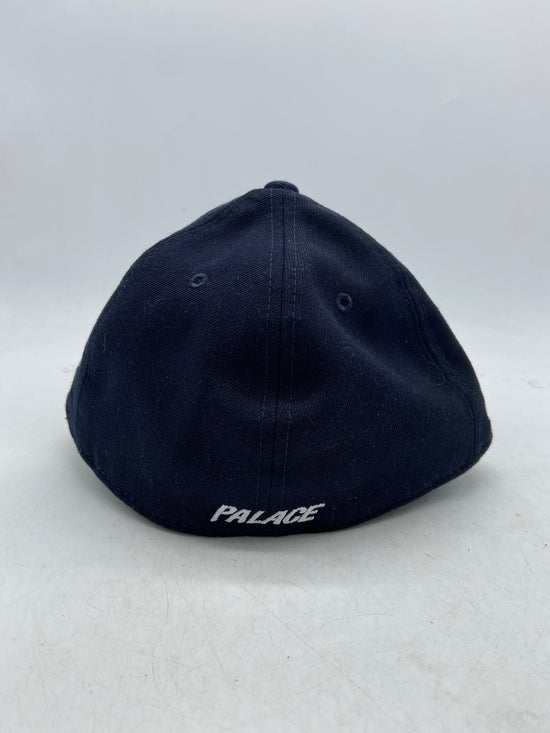 Palace New Era Gore-Tex Navy Fitted Hat Sz 7 3/8