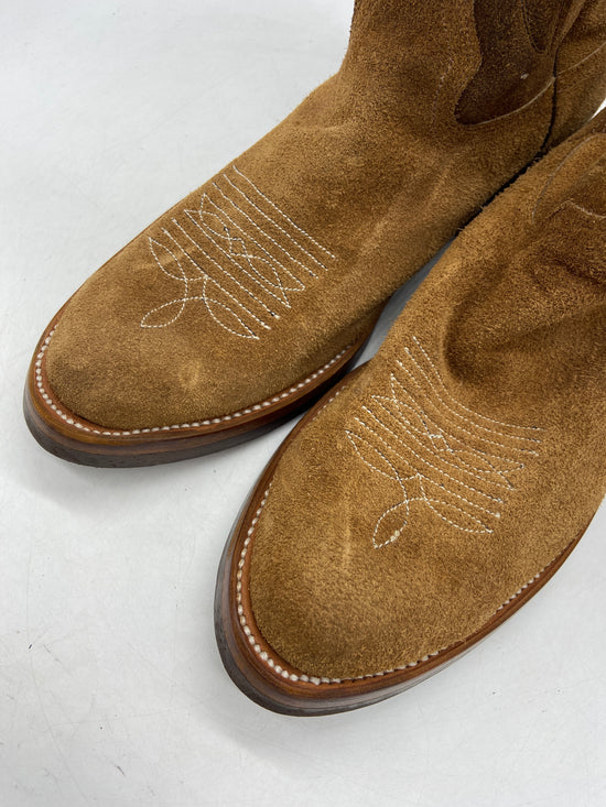 VTG Sheeplers Cowboy Unsung Resoled Boots Sz 9M/10.5W
