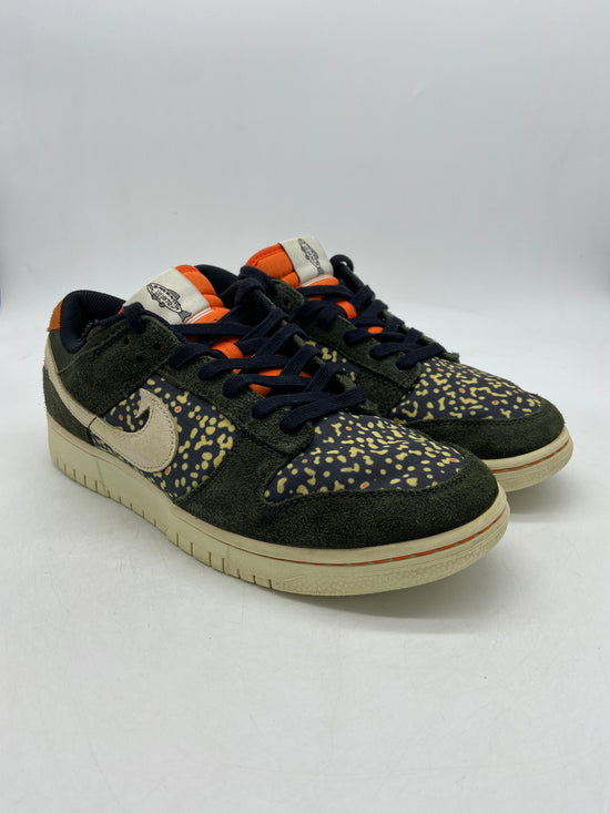 Preowned Nike Dunk Low SE Gone Fishing Rainbow Trout Sz 9M/10.5W FN7523-300