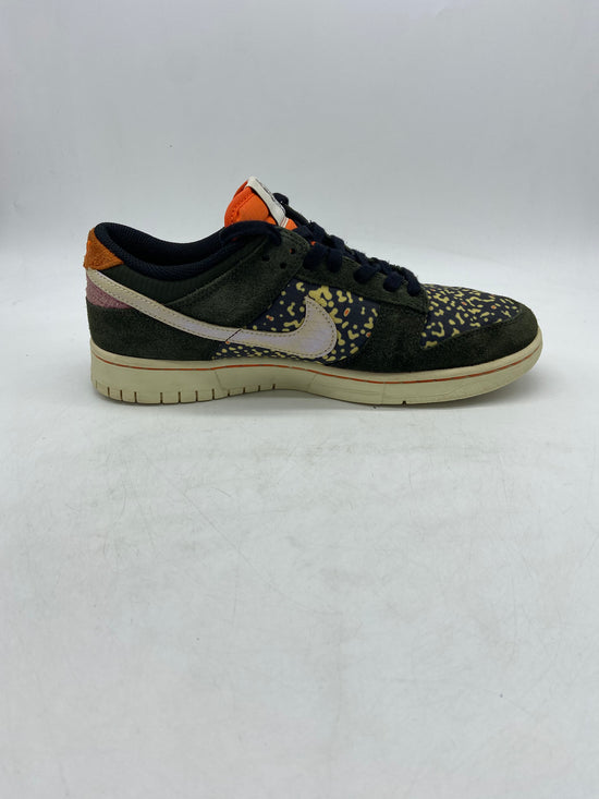 Preowned Nike Dunk Low SE Gone Fishing Rainbow Trout Sz 9M/10.5W FN7523-300