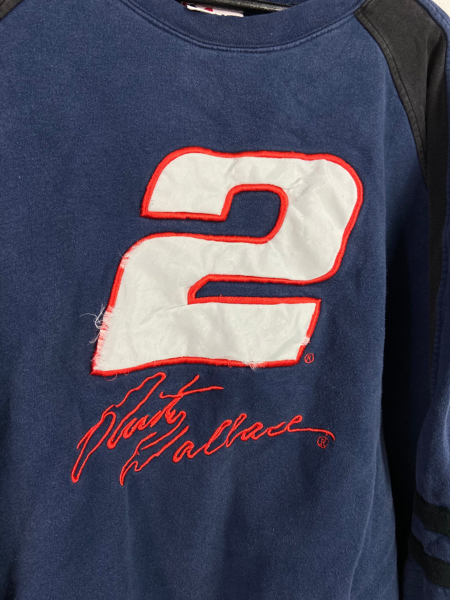 VTG Rusty Wallace Number 2 Sweatshirt Sz L