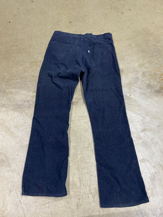 VTG Levi’s 517 Corduroy Dark Blue Pants Sz 36x32