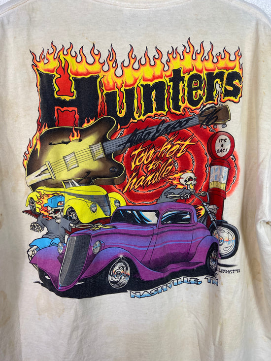 VTG Thrashed Hunters Nashville TN Tee Sz XL