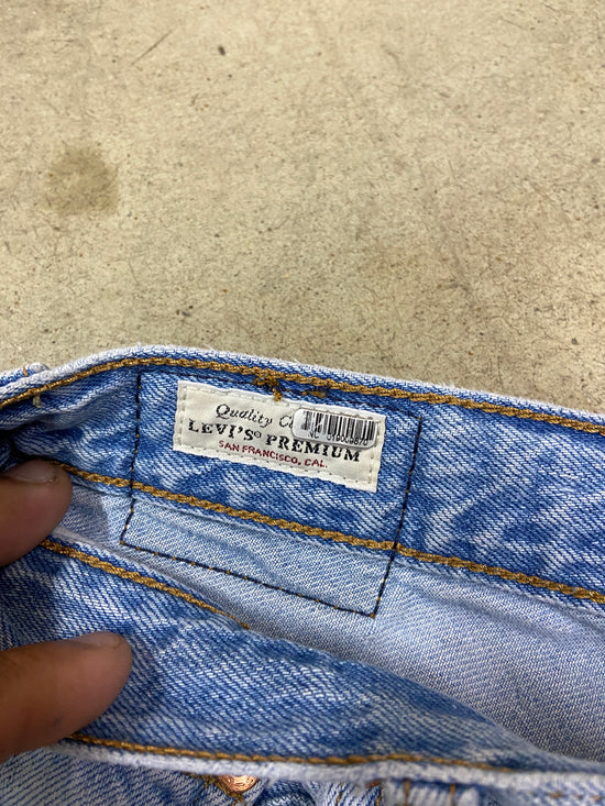 Levi’s Ripcage Straight Ankle Denim Jeans Sz 34x27