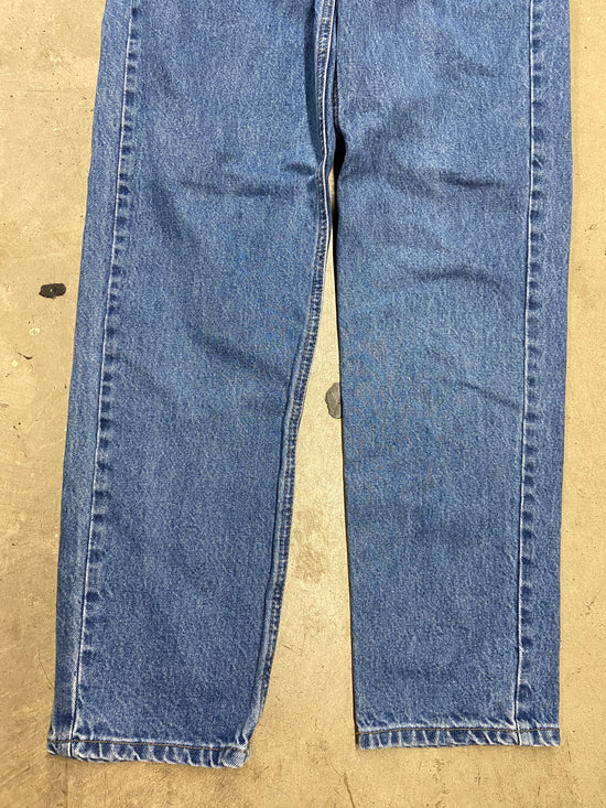 VTG Carhartt Blue Denim Straight Leg Jeans Sz 32x32