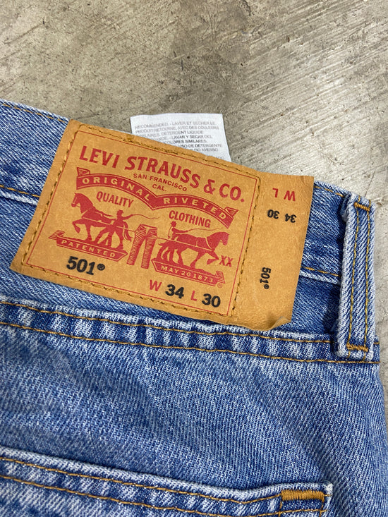 Y2K Levi’s 501 Denim Pants Sz 34x30