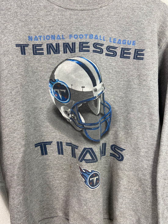 VTG Tennessee Titans Helmet Logo Athletic Sweatshirt Sz M