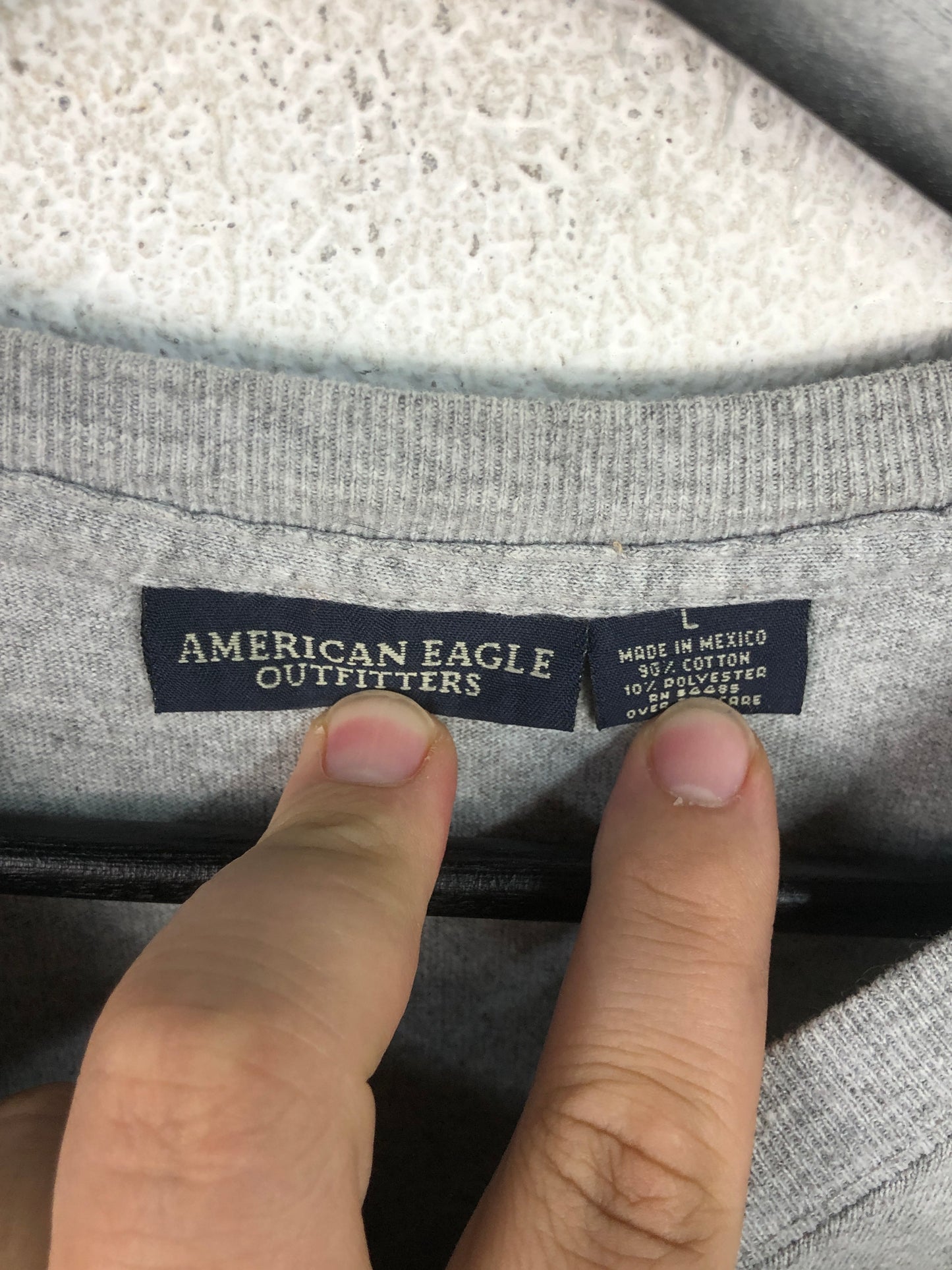 American Eagle Three Devils Snowboarding LS Tee Sz XL