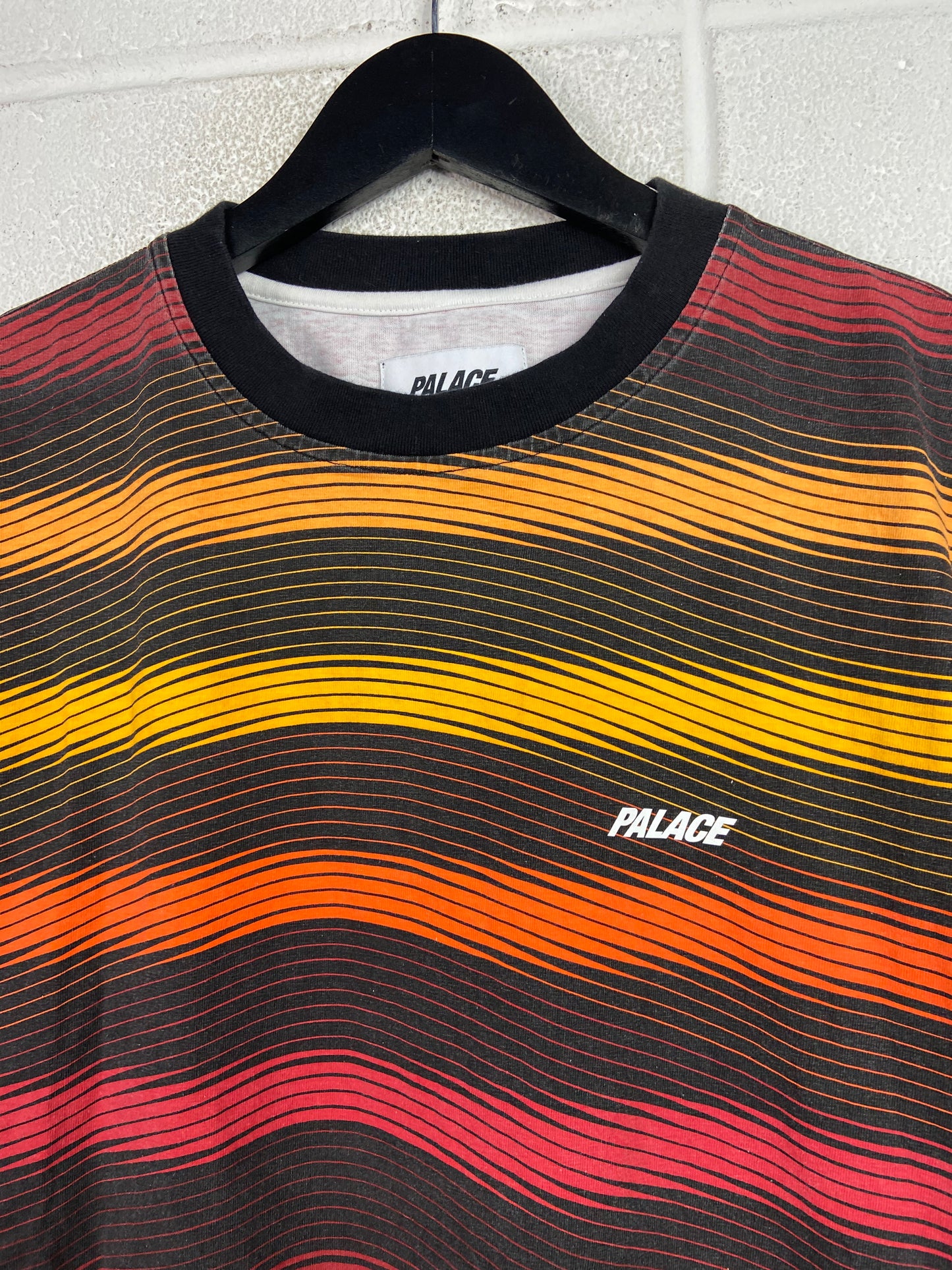 Palace Multicolor Stripe Tee Sz M/L