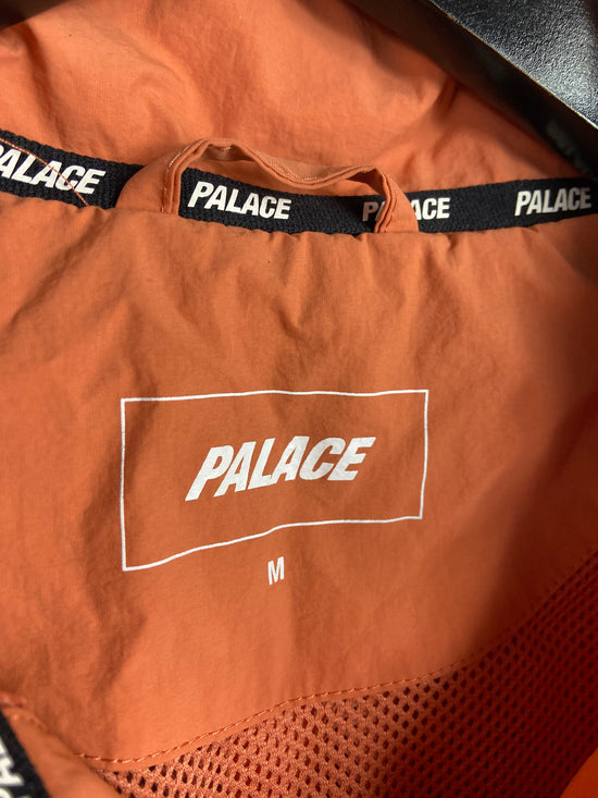 Palace Light Orange Vented Shell Jacket Sz M