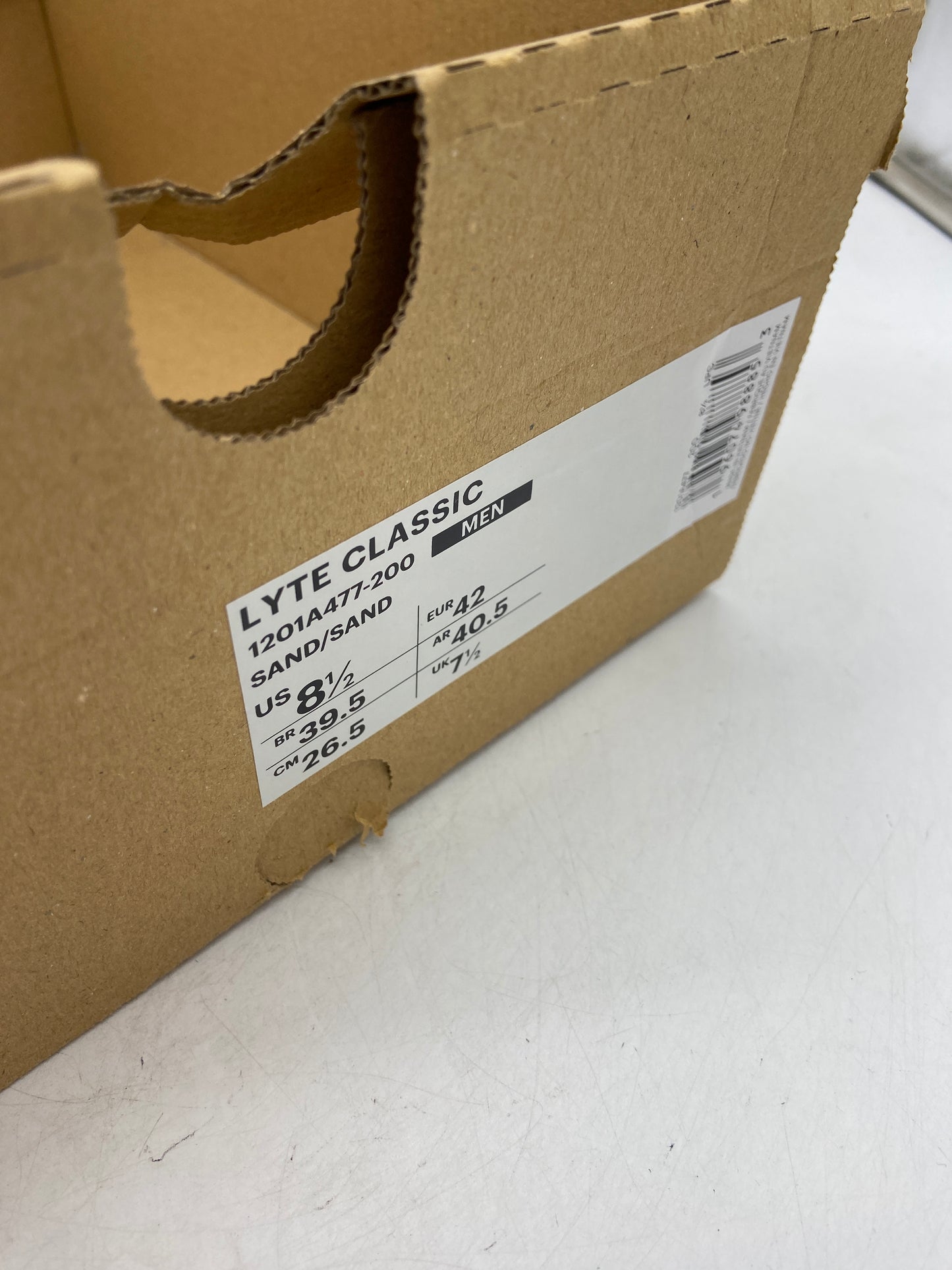 Preowned Asics Gel Lyte Classis "Sand/Sand" Sz 8.5M/10W
