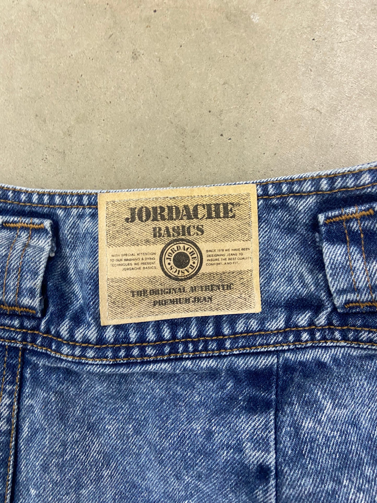 VTG Jordache Basics Jean Skirt Sz 8