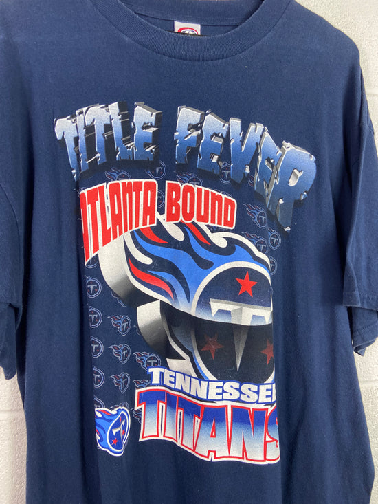 VTG Tennessee Titans Title Fever Tee Sz XXL