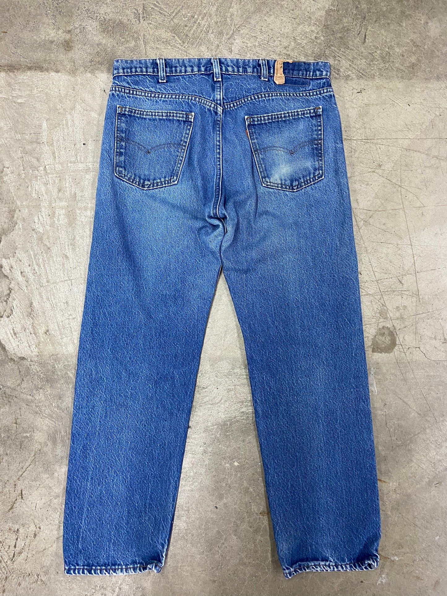 VTG Levi’s Orange Tab Blue Denim Jeans Sz 38x30