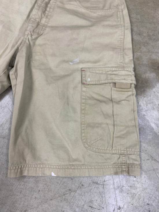 Y2K Ecko Unltd Khaki Cargo Shorts Sz 32"