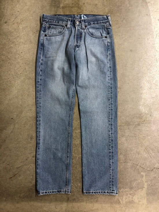 VTG Levi's 502 Super Low Blue Jeans Sz 28x30