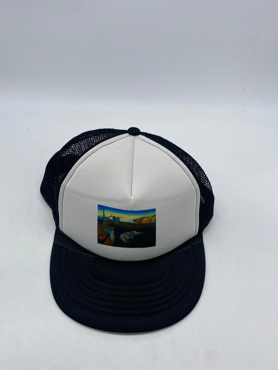 Vtg Salvador Dali "Time" Trucker Hat