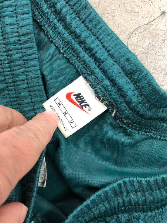 VTG Nike Green Mesh Shorts Sz M