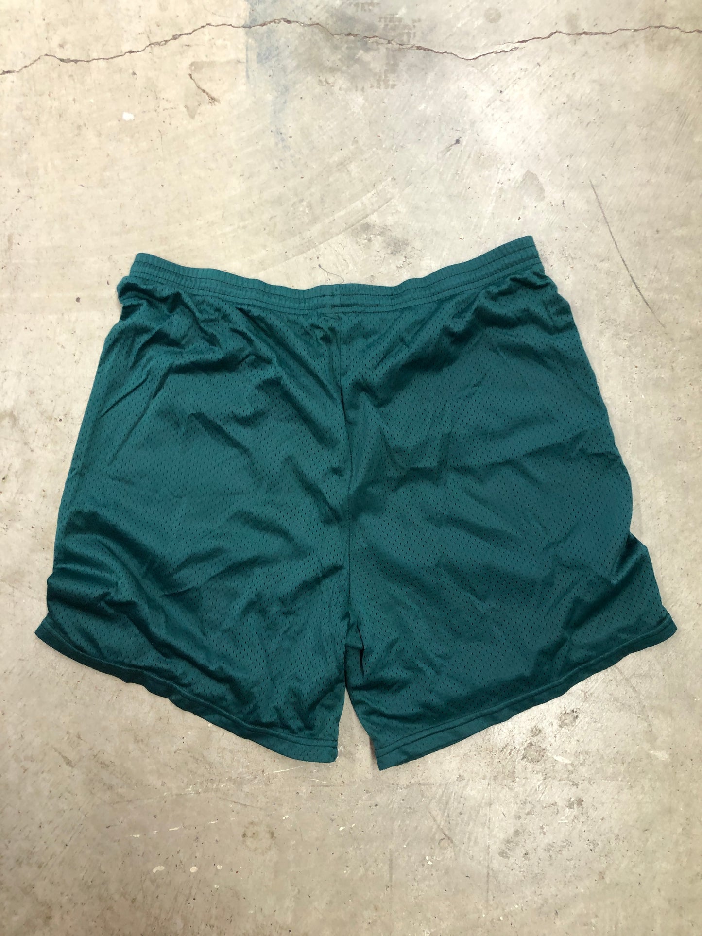 VTG Nike Green Mesh Shorts Sz M