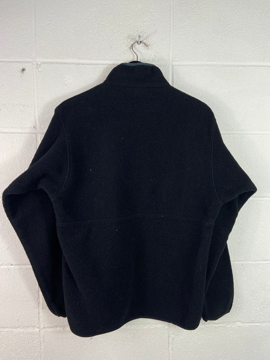 **Patagonia Synchilla Black Fleece 1/2 Zip Jacket Sz M