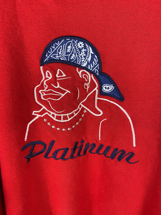 VTG Platinum Fubu Red Sweater Sz XXL