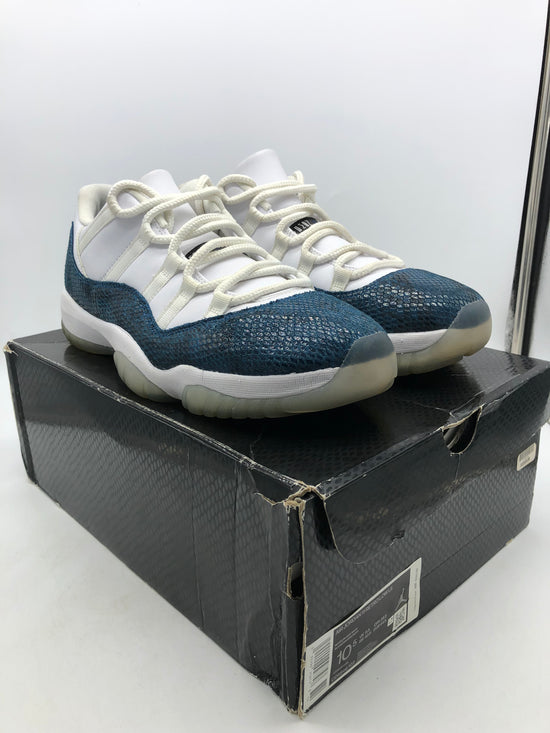 Used Air Jordan 11 Low "Snakeskin" Sz 10.5M/12W